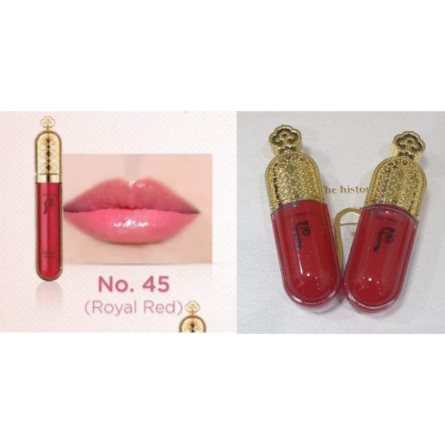 history of whoo lip gloss
