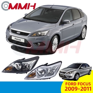 Ford Focus headlamp MK2.5 headlamp (2009-2011) ไฟหน้าสำหรับ ไฟหน้า โคมไฟหน้า Headlamp Headlight ไฟหน้า​โปรเจค​เตอร์​ โคมไฟหรถยนต์ เลนส์กระจก​ head lamp head light front lamp ไฟหน้าโปรเจคเตอร์ไฟหน้าแต่ง