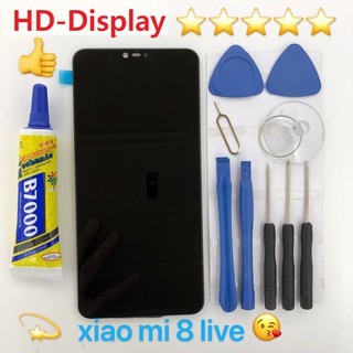 ชุดหน้าจอ Xiaomi 8 live พร้อมชุดไขควง