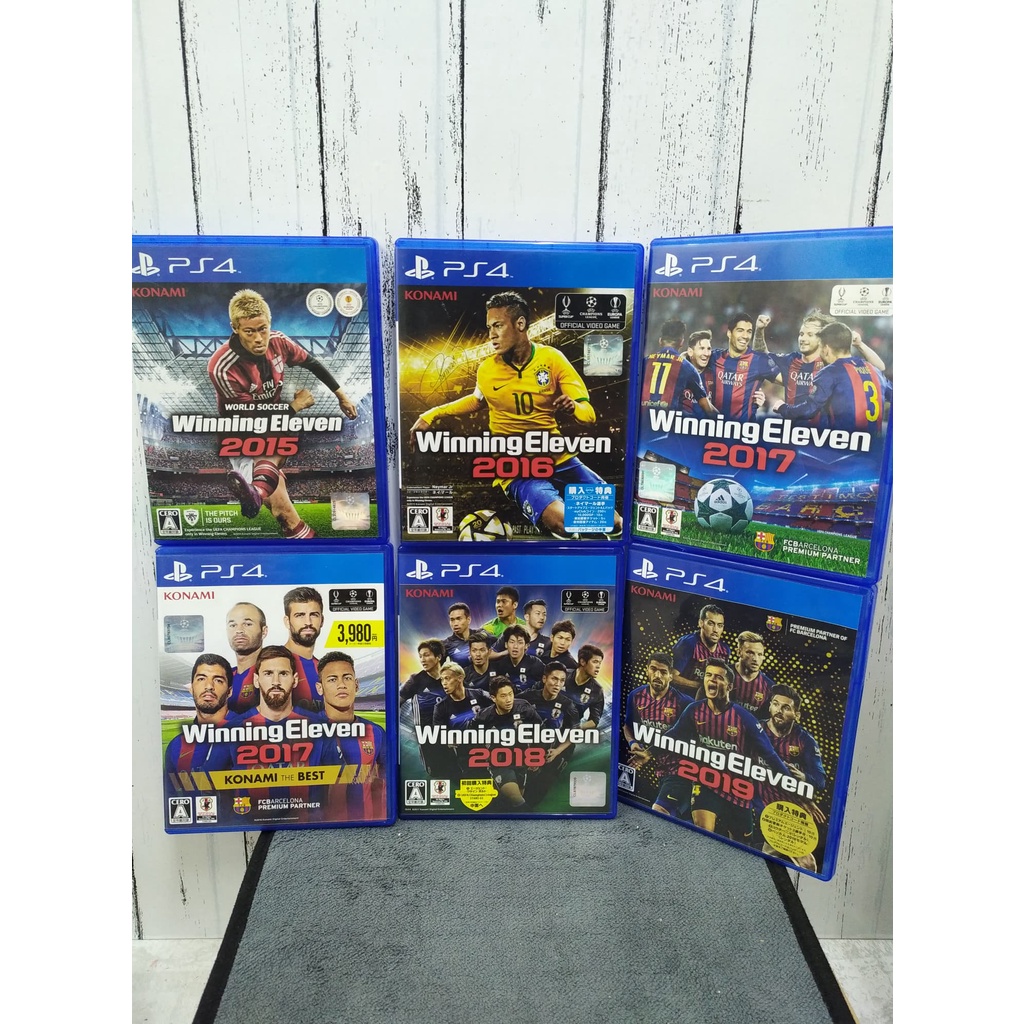 แผ่นแท้ [PS4] รวมทุกภาค Winning Eleven (Japan) วินนิ่ง วินนิง Pro Evolution Soccer PES ฟุตบอล