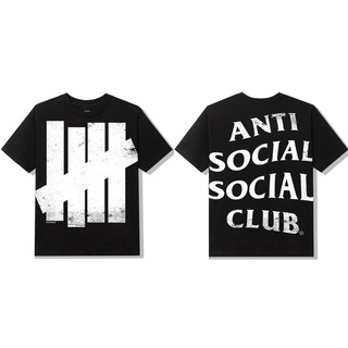 [ ของแท้ ] เสื้อ Anti social social club Excessive Black Tee with Undefeated ASSC ของใหม่ ลายใหม่ ( รอของ , Pre Order )ย