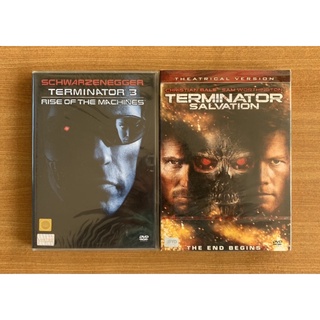 DVD : Terminator 3, 4 Salvation / คนเหล็ก [มือ 1] Arnold Schwarzenegger ดีวีดี หนัง แผ่นแท้ ตรงปก