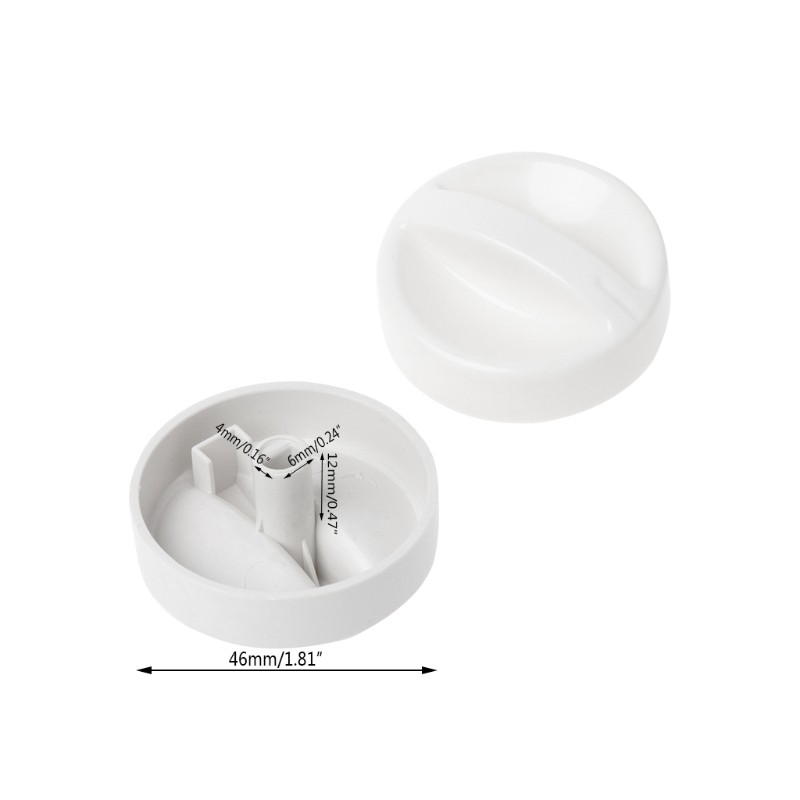 2Pcs Universal Microwave Oven Plastic Spool Rotation Knob Timer Control Switch ราคา ถูกที่สุด ดีลบีเคเค แกลเลอรีภาพที่ 4