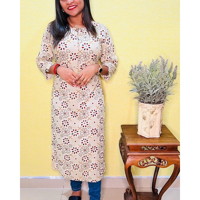 Kurtis **เรยอนเนื้อหนักสีขาวขุ่น kurtis ** มาใหม่ *