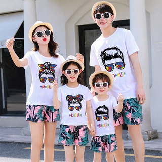 เสื้อยืด พิมพ์ลาย Dad Life Mom Life Kid Life สําหรับครอบครัว