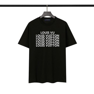 9837#K เสื้อยืดแขนสั้นคอกลมพิมพ์ลายแฟชั่น Unisex ไซส์ S-3Xl