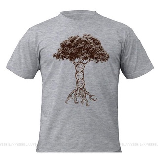 [S-5XL] เสื้อยืดท็อป พิมพ์ลาย The Dna Tree Of Life แฟชั่นฤดูร้อน สไตล์คลาสสิก สําหรับผู้ชาย 952342