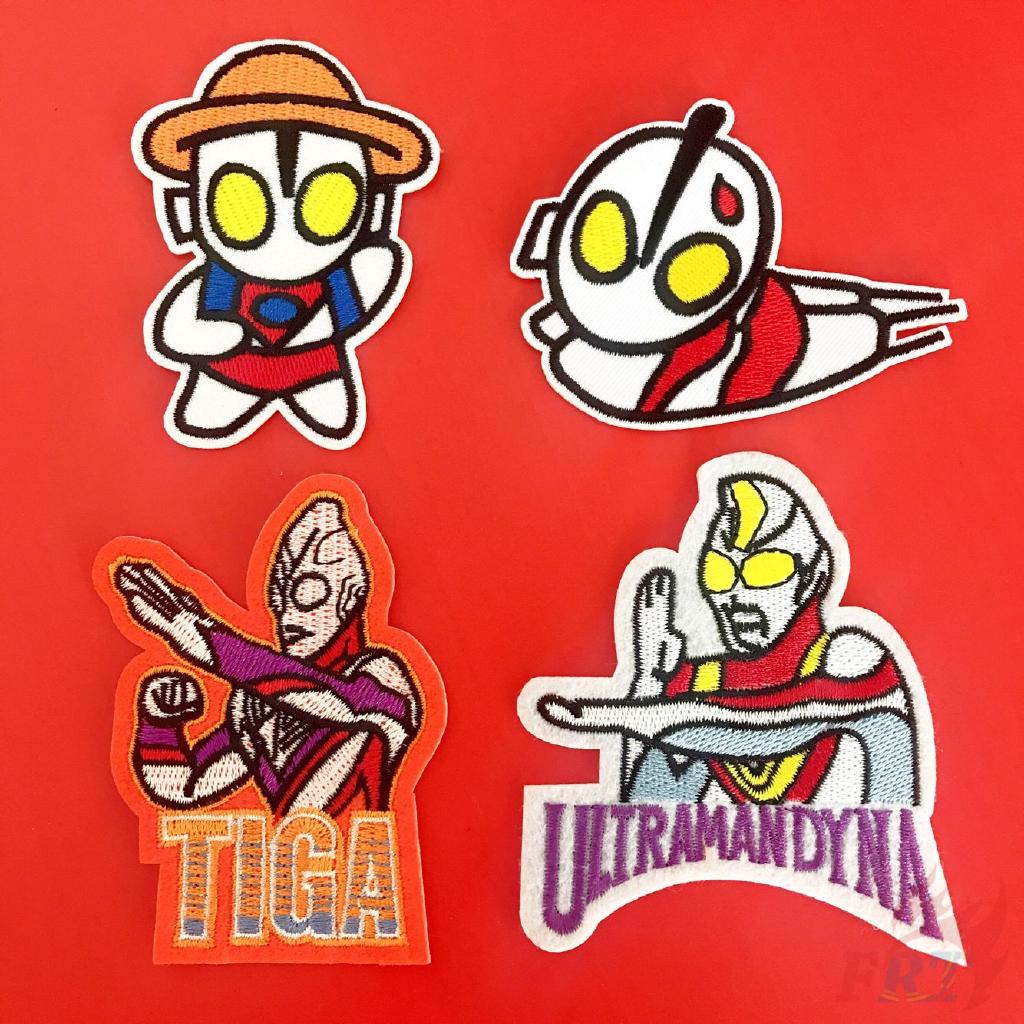 แผ่นแพทช์ ultraman 1 ชิ้นสําหรับเย็บตกแต่งเสื้อผ้า