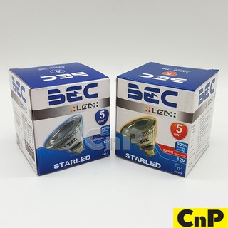 BEC หลอดฮาโลเจน LED MR16 12V 5W รุ่น STARLED