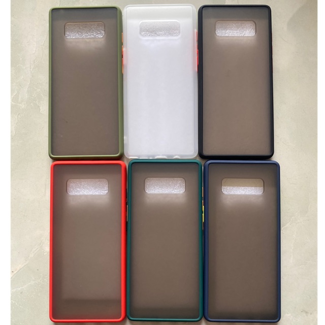 เคส Samsung Galaxy Note 8 พร ้ อมขอบสีหลังหยาบสวยงาม