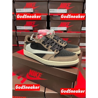 [ พร้อมส่ง ] Air Jordan 1  Low " Travis Scot Mocha " Size 40 - 47 [ H12 ]