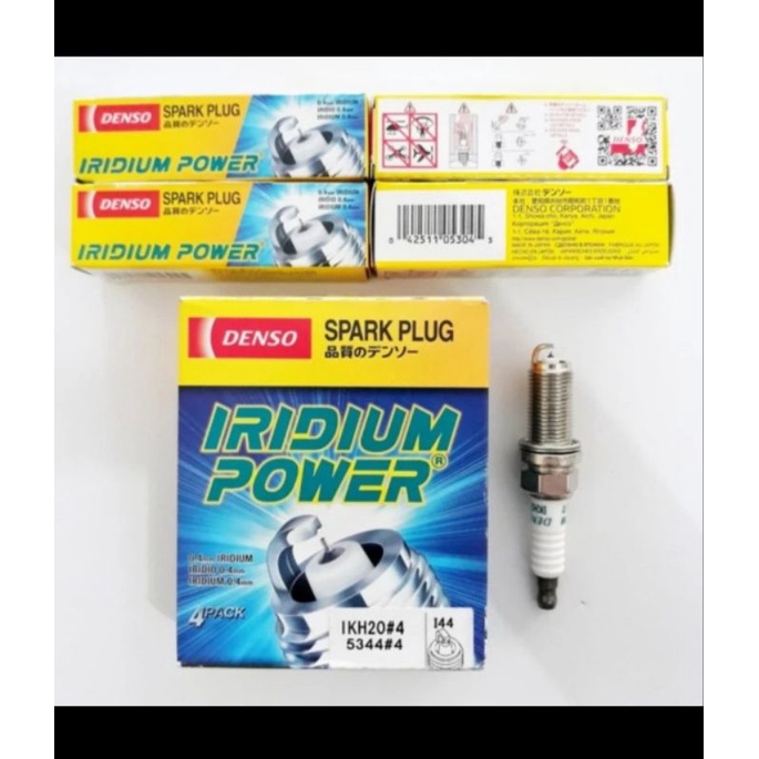 DENSO IRIDIUM SPARK PLUG IKH 20 IKH20 INNOVA FORTUNER HILUX INNOVA OLD XTRAIL