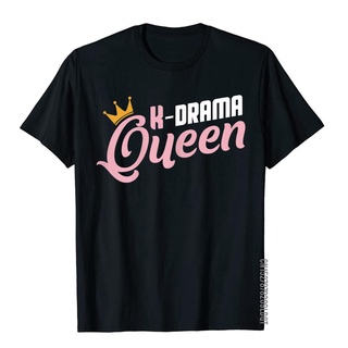 เสื้อยืดผ้าฝ้าย พิมพ์ลาย K-Drama Queen Seoul Hallyu Hangul Hanguk Television Kdrama สไตล์สตรีท สําหรับผู้ชายสามารถปรับแต