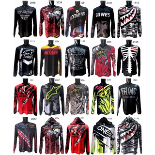 เสื้อกีฬาแขนสั้น ลายทีมวิบาก Downhill 1071 1078