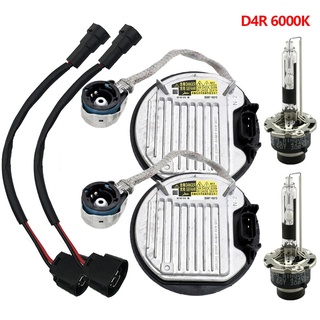 บัลลาสต์ควบคุมไฟคอมพิวเตอร์ พร้อมสายไฟ D4R HID Blub 85967-08020 85967-75020 85967-22080 85967-45010 81107-75020 81107-60F10 2 ชิ้น