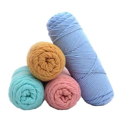 ไหมพรม คอตตอนนม 8ply ขนาด100กรัม