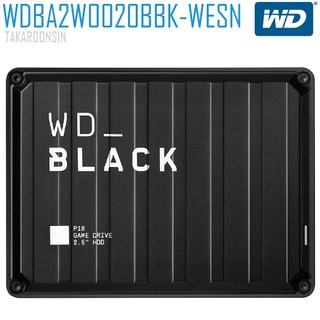 WD BLACK P10 GAME DRIVE 2TB,4TB,5TB BLACK 2.5" USB 3.2