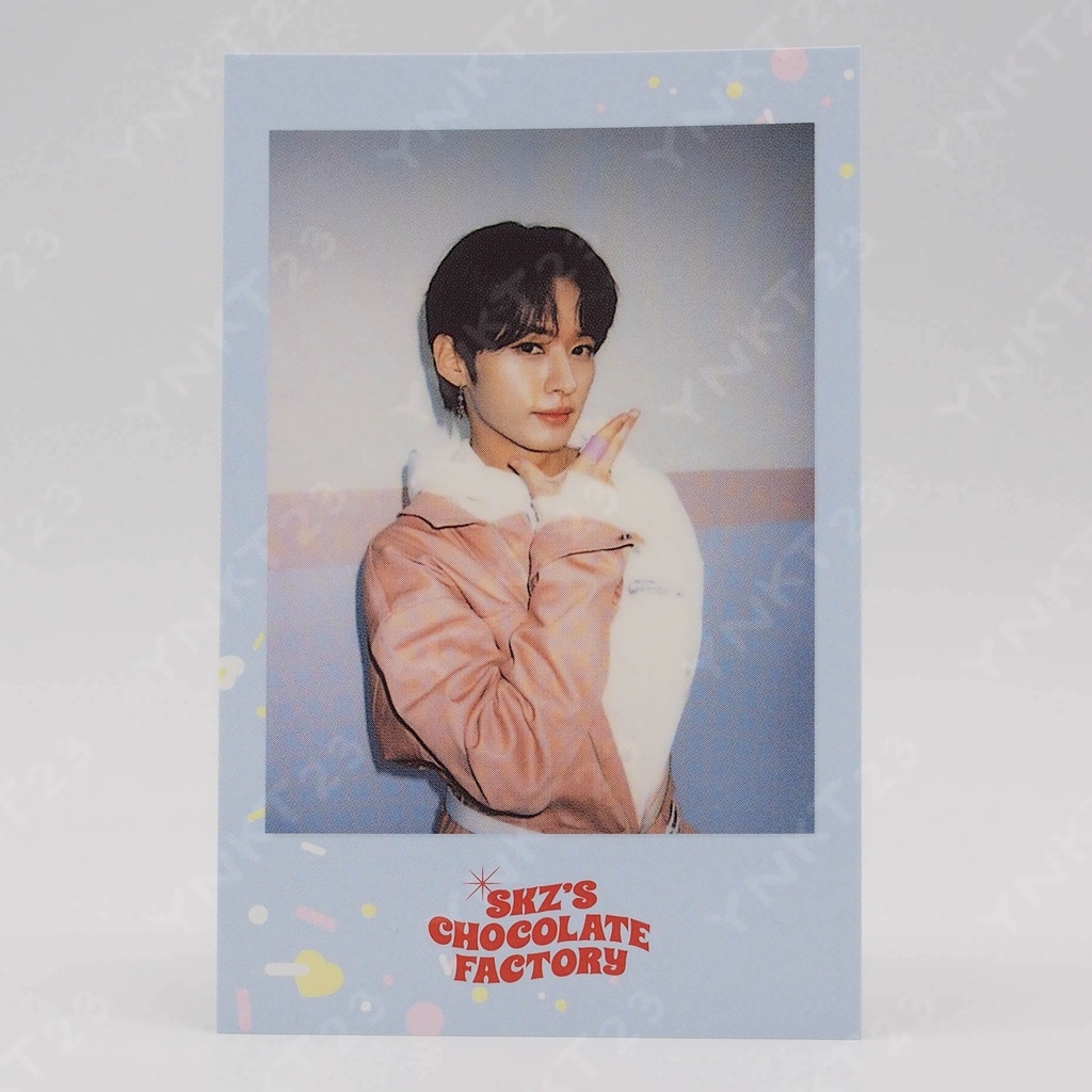 ♡︎พร้อมส่ง*♡︎ Stray Kids SKZ'S Chocolate Factory POB Polaroid Photocard Leeknow การ์ด ลีโน สเตรย์คิดส์ LoveSTAY C
