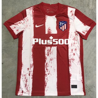 เสื้อกีฬา อัตเลติโกเดมาดริด Atlético de Madrid เหย้า เกรด AAA ฤดูกาลใหม่ 2021/22 ของพร้อมส่ง