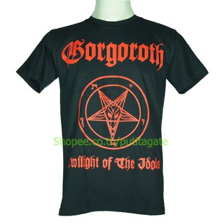 เสื้อวง Gorgoroth เสื้อไซส์ยุโรป  PTA1387 เสื้อวินเทจ ลายอมตะ