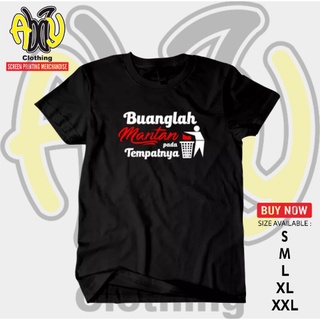 เสื้อยืดแขนสั้น ผ้าฝ้าย พิมพ์ลาย MANTAN MANTAN Combed 30s สีดํา ไซซ์ S M L XL XXLสามารถปรับแต่งได้