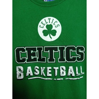 เสื้อแขนยาว มือสอง NBA CELTICS XL อก 38