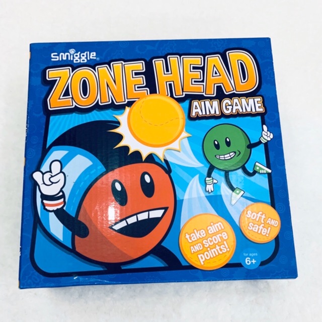 เกมส์ ZONE HEAD AIM Game แบรนด์ Smiggle แท้100% ***มือสอง*** สภาพ90% (อุปกรณ์ครบทุกชิ้น)