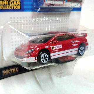 รถเหล็ก Majorette เปอโย เบอร์5 สีแดง Peugeot 307 WRC ล้อเก่าหายาก