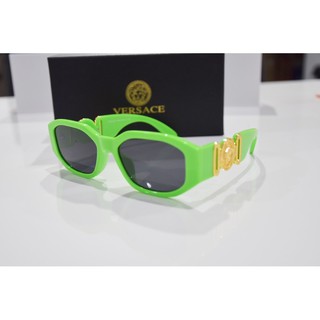 Like new versace sunglass สีเขียว