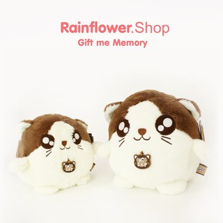 ตุ๊กตาแมวช็อคชิพ ตัวกลมสุดคิ้วท์ แบรนด์ Rainflower 🍪🐱