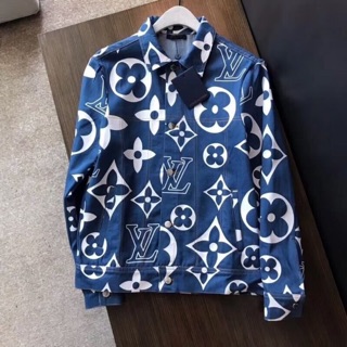 เสื้อยีนส์New LV monogram Jacket