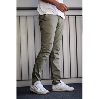 กางเกง Pinion- “Chino Pants 10oz” สีกากี