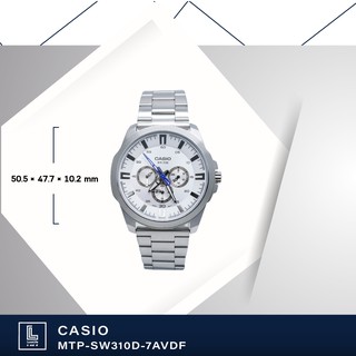 นาฬิกาข้อมือ casio รุ่น MTP-SW310D-7AVDF