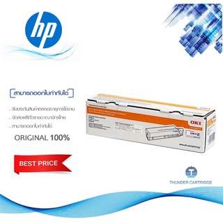 OKI TN-B412-3K ตลับหมึกโทนเนอร์ สีดำ ของแท้ (3000 page) สำหรับ B412DN/ B432DN/ B512D/ MB472/ MB492/ MB562 (OKI-45807103