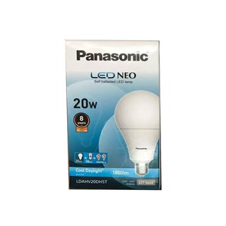 Panasonic หลอดไฟ พานาโซนิค LED Bulb Neo 20W/23W/30W (แสงขาว)