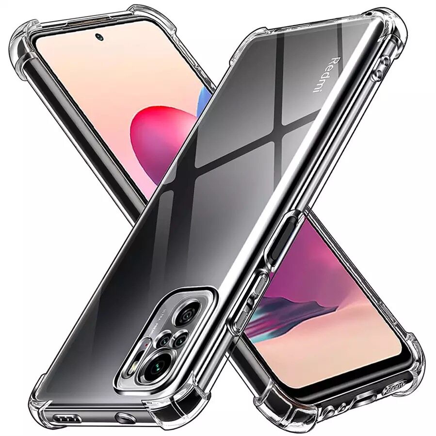 Case For Xiaomi Redmi Note10 4G/5G/Note10S/Note10Pro เคสโทรศัพท์สำหรับเสี่ยวมี่ เคสใสกันกระแทก เเบบนิ่ม
