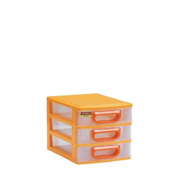 Lion Star Estima Mini Container M3 ชั้นเก็บของ 3 ชั้น EC-13 - (สุ่ม)