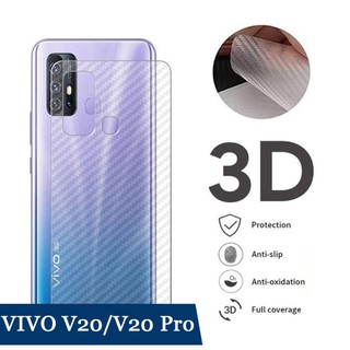 ฟิล์มโทรศัพท์ด้านหลัง ป้องกันรอย สําหรับ Vivo V20 Pro SE V25 V23 V23E V21 V17 Pro Y35 Y02S Y12 Y15 Y17 Y19