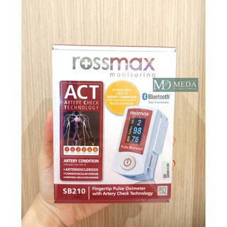 เครื่องวัดระดับออกซิเจนปลายนิ้ว ROSSMAX BLUETOOTH Fingertip Pulse Oximeter SB210 เครื่องวัดออกซิเจนปลายนิ้ว