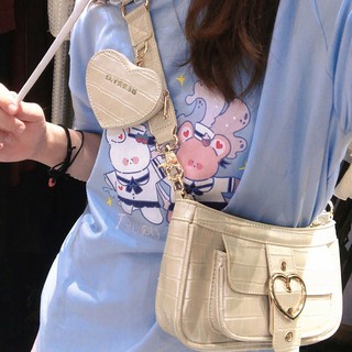 2021 new armpit bag baguette fashion shoulder bag niche กระเป๋าแนวทแยงแบบพกพา