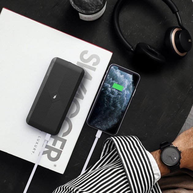 iWALK Scorpion Air Mag แบตสำรองแบบชาร์จไร้สาย 10000mAhมีสายชาร์จในตัว LightningและTypeC ชาร์จเร็ว - รูปที่ 7