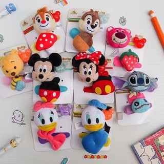 เซตยางรัดผมและกิ๊ฟติดผม Disney #mickey #minnie #pooh #losso  #chip #dale #donaldDuck #daisy