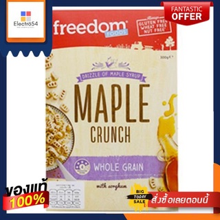 Freedom Foods Maple Crunch Wholegran Cereal 300gFreedom Foods Maple Crunch Wholegran Cereal 300g