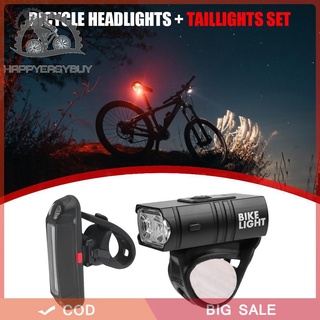 ( H &amp; Y ) หลอดไฟ Led แบบชาร์จ Usb สําหรับติดด้านหน้ารถจักรยาน