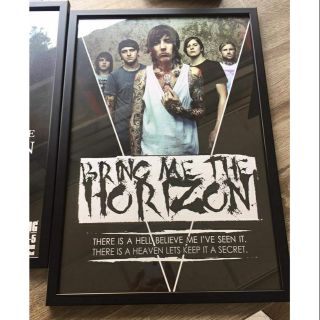 โปสเตอร์วงดนตรี Bring me the horizon พร้อมเข้ากรอบ