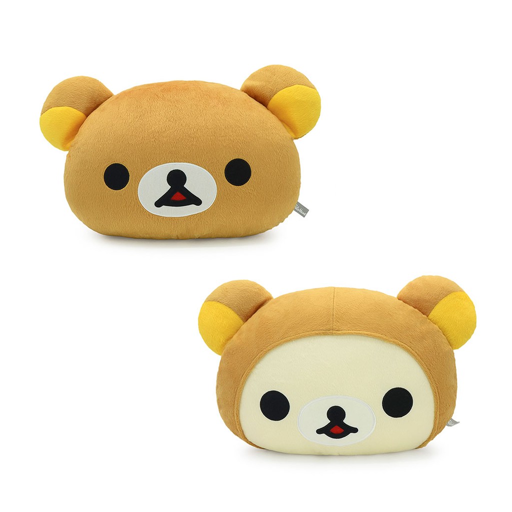 Rilakkuma ลิขสิทธิ์แท้ หมอนสอดมือ ริลัคคุมะ ( Rilakkuma ) / โค ริลัคคุมะ ( Ko Rilakkuma ) ยิ้ม