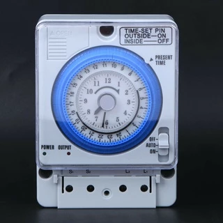 ไทม์เมอร์ นาฬิกาตั้งเวลามีแบตเตอร์รี่สำรองไฟ (Timer Switch)