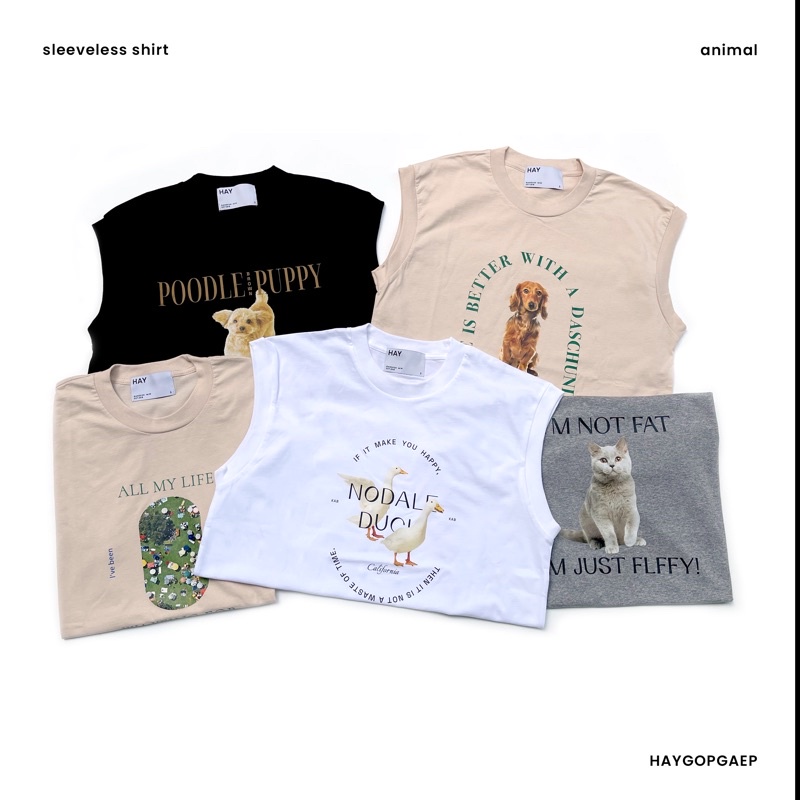 HAY - SLEEVELESS SHIRT เสื้อกล้าม