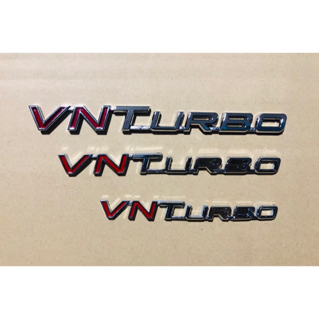 โลโก้ VN TURBO 3ขนาด