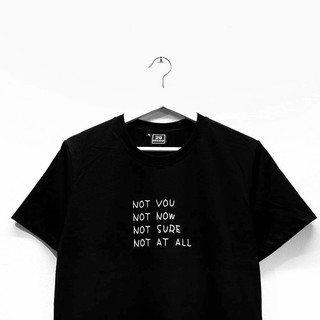 【Hot】29decem -  เสื้อยืดลาย not at all